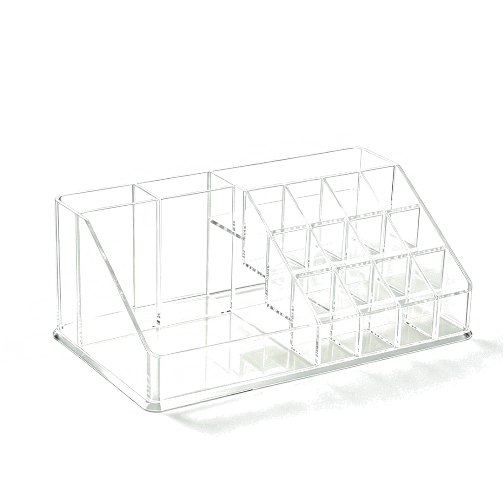 Multi-Compartment Makeup Organizer