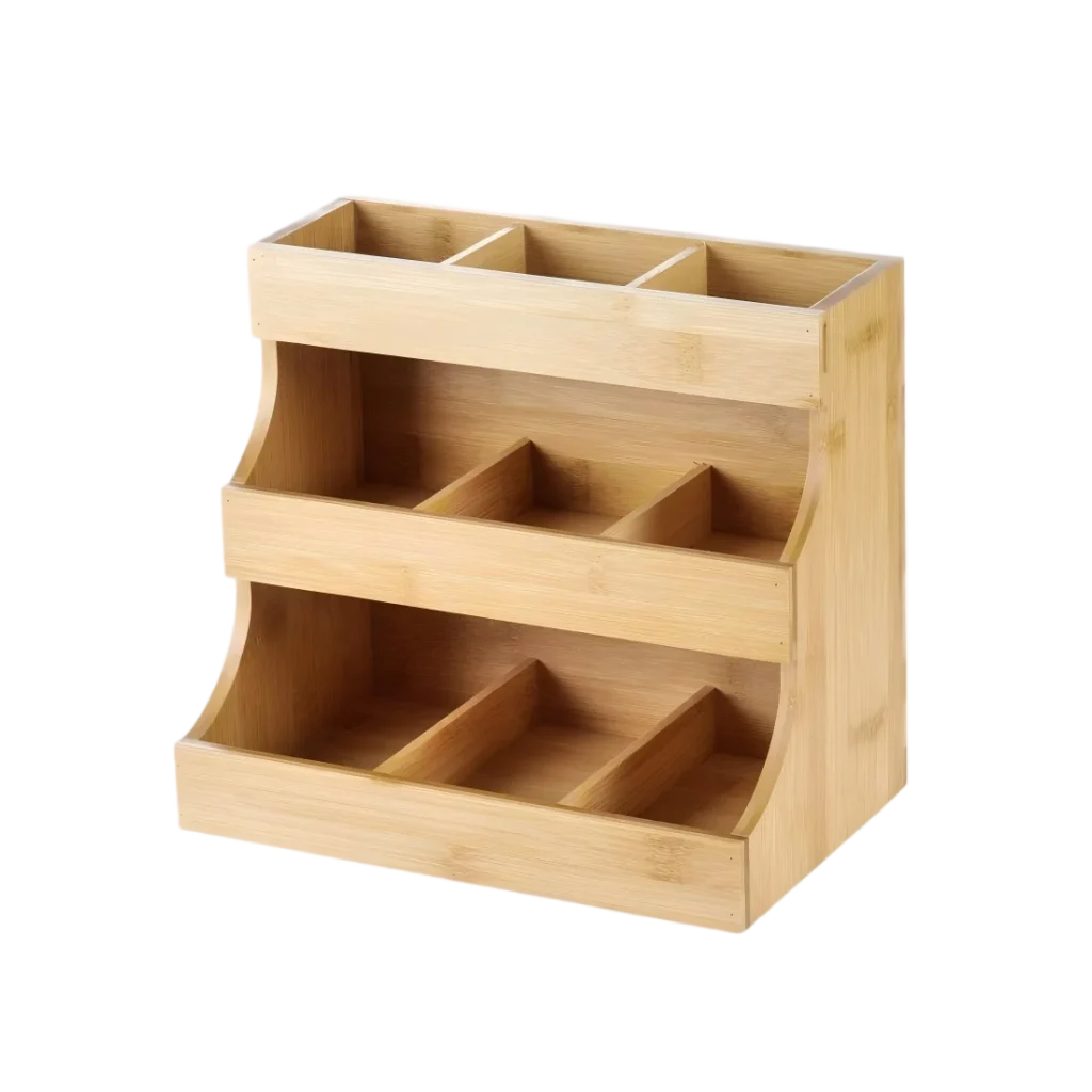 Wooden Organizer Stand